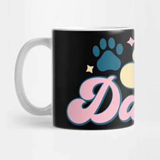 Retro Dog Dad Shirt, Best gift for Dog Lovers Mug